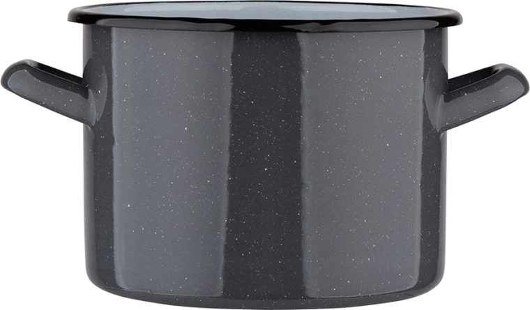 Grau gesprenkelter Kochtopf 3,3 l (18 cm)