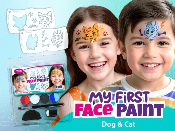 My First FacePaint Kinderschminken Hund und Katze