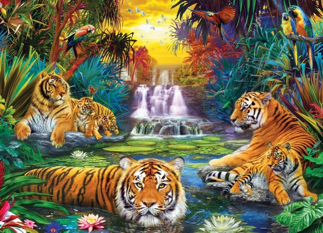 Puzzle Tigerparadies XL 500 Teile