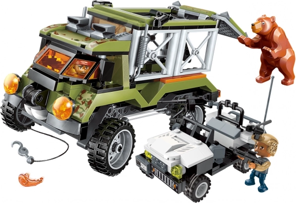 Qman Police Battle Force – Flucht des Riesenbären