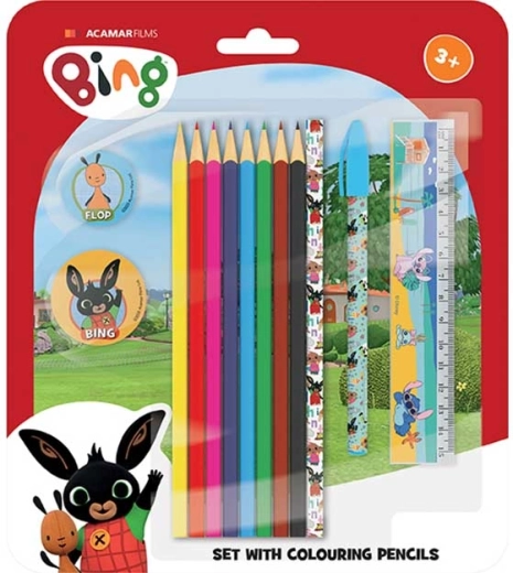 Set mit Buntstiften Bing