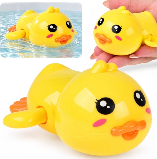 Aufziehbare schwimmende Badeente