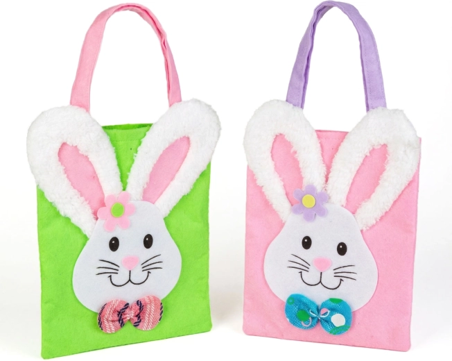 Österliche Filztasche mit Häschen 24 × 20 cm - 1 Stück