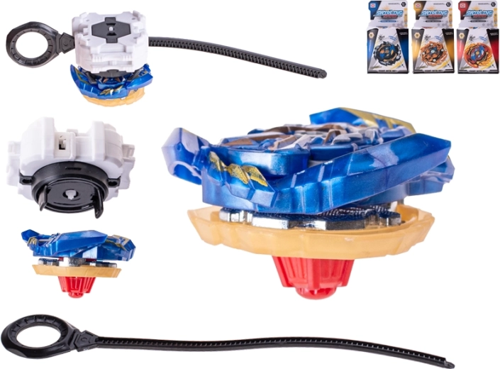Spinner mit Abschussvorrichtung 5,5 cm – schnelles Action-Spielzeug im BEYBLADE-Stil