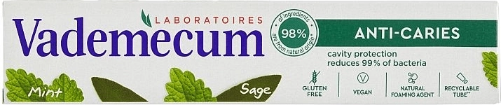 Vademecum Anti‑Caries Zahnpasta 75 ml