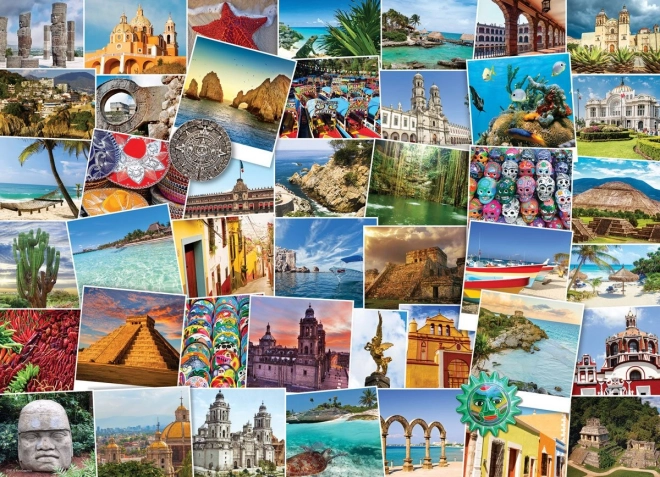 Puzzle EUROGRAPHICS Globetrotter – Mexiko, 1000 Teile
