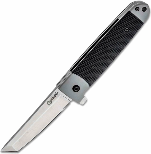 Klappmesser Cold Steel Oyabun 9 cm, schwarz, Griv-Ex und Kray-Ex