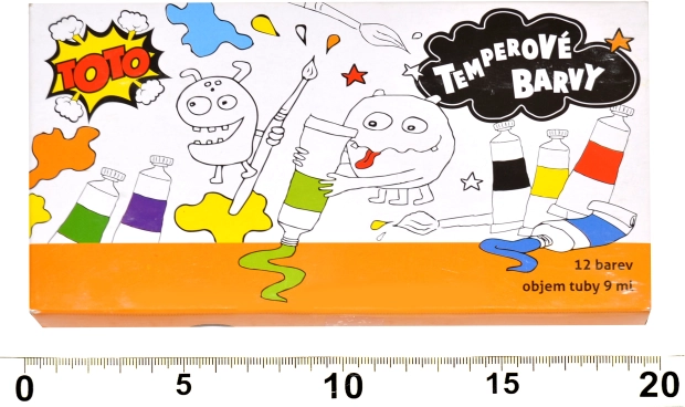 Set Temperafarbe 12 Stk.