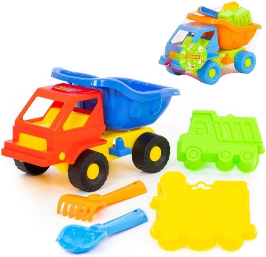 Sand-Set Auto Kazimír mit Förmchen und Werkzeug