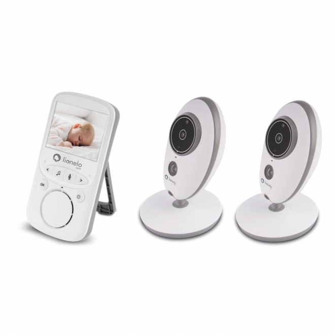 Elektronisches Babyphone mit Video für Zwillinge LIONELO Babyline 5.1 mit zwei Kameras