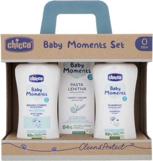 Chicco Geschenkset Baby Moments für Neugeborene