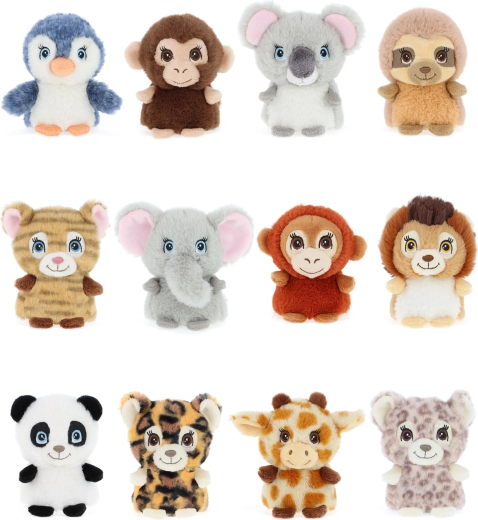 Keeleco Mini Adoptionswelt – 10 cm Plüschtier (Mix aus 12 Arten)