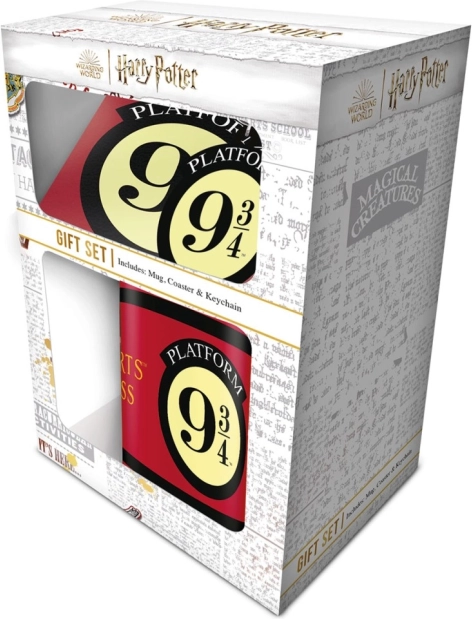 Geschenkset Harry Potter Bahnsteig 9 3/4