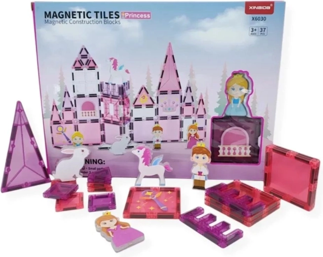 Magnetische Bauklötze Magical Magnet Princess – 37 Teile