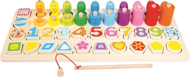 Holzlernspielzeug Bino für Kinder