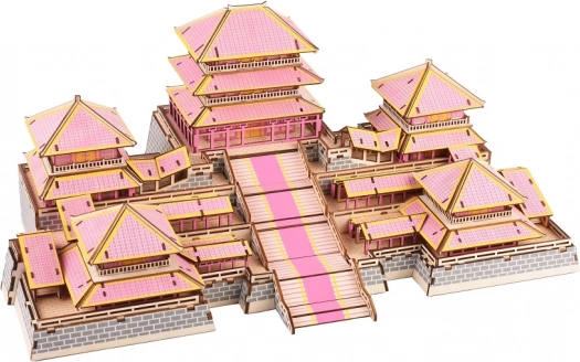 Woodcraft Holz-3D-Puzzle Epang Palace