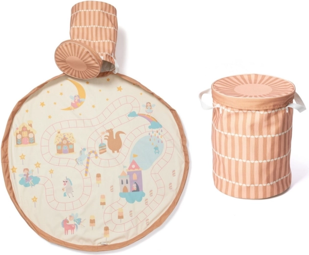 Play&Go Soo Spielzeugkorb mit Spielmatte Fairyworld