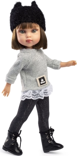 Realistische Puppe Guca Penelope mit Ganzvinylkörper, 34 cm