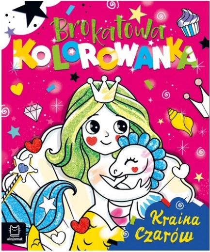 Glitzer-Malbuch: Magisches Reich