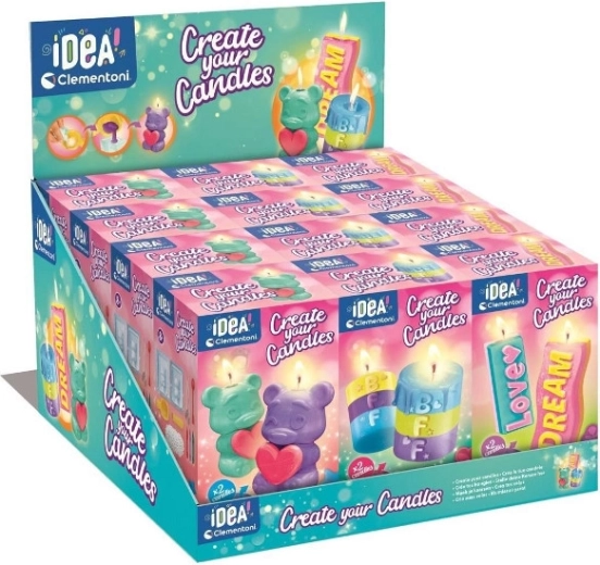 Mini-Kerzenfabrik – Kreativset zur Herstellung von 2 Kerzen