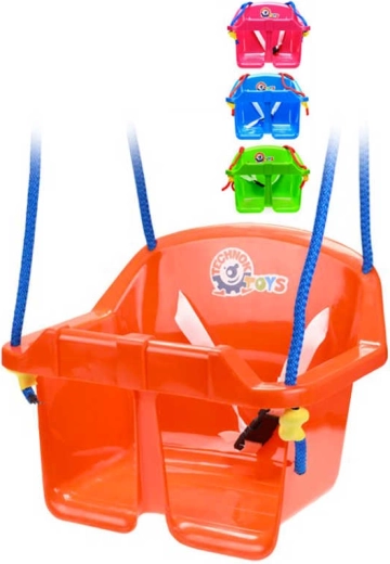 Kinder-Hängeschaukel mit Sicherheitsbügel 38 × 37 × 34 cm – 1 Stück