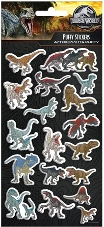 Wölbsticker Jurassic