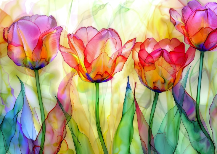 Enjoy Puzzle Tulipengarten 1000 Teile