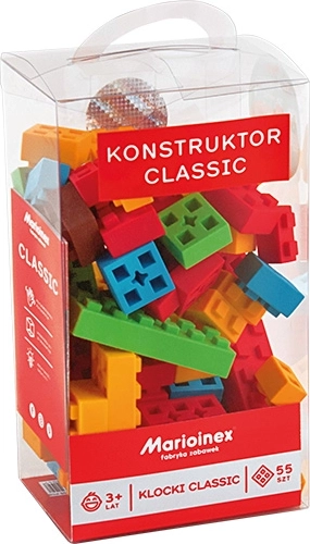 Klassische weiche Bausteine mit 55 Teilen
