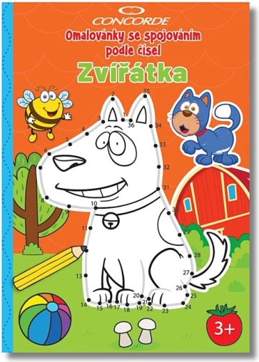 Malen nach Zahlen – Punkt-zu-Punkt CONCORDE – Tiermotive