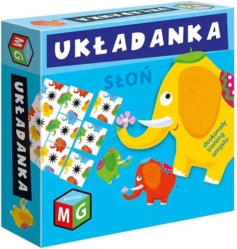 Puzzle-Logikspiel „Elefant“