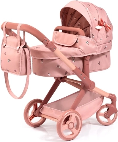 Bayer Kombi-Puppenwagen Xeo in Rosa