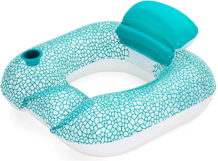 Aufblasbarer Wassersessel Blau Bestway 102 × 94 cm