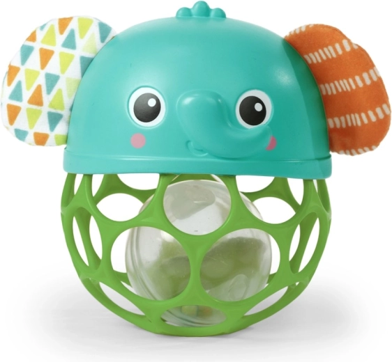 Leuchtendes Musik-Rasselspielzeug OBALL Bright Starts Giggle & Glow für Babys ab 3 Monate