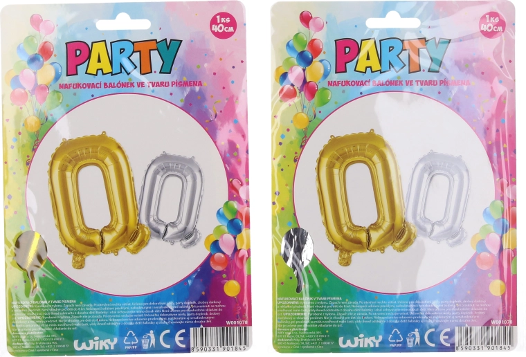 Aufblasbarer Ballon in Q-Form