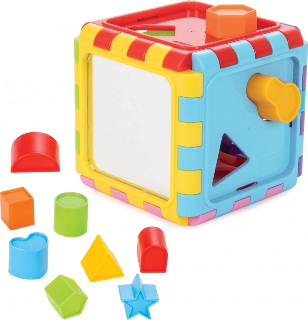 Steckwürfel mit Spiegel für Kinder
