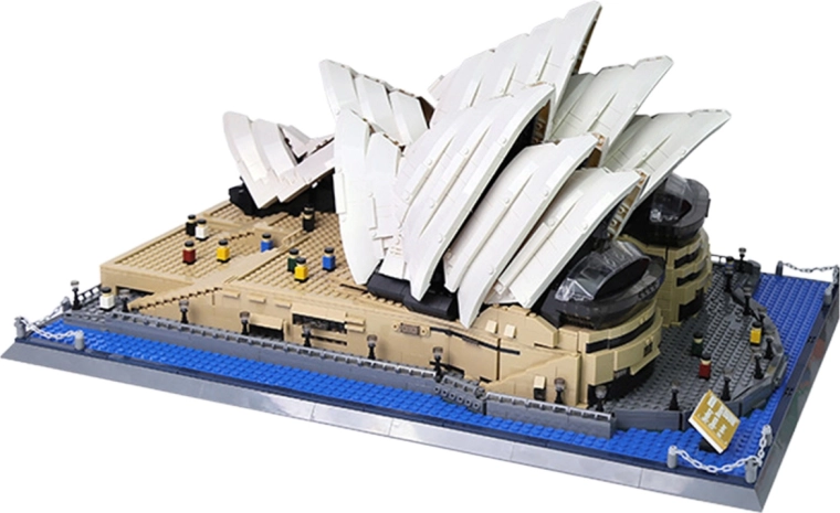 Bausatz des Sydney Opera House, 2937 Teile