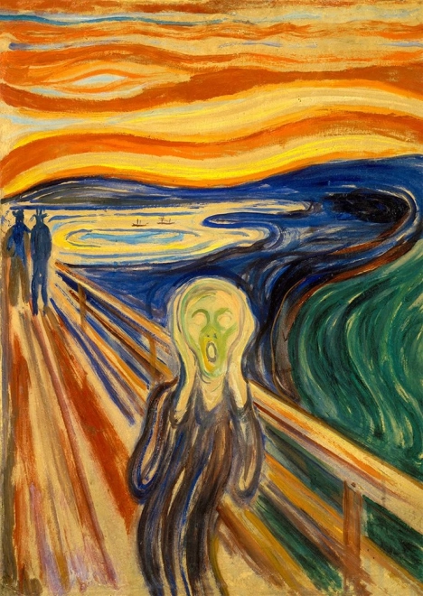 Puzzle Edvard Munch: Der Schrei 1000 Teile