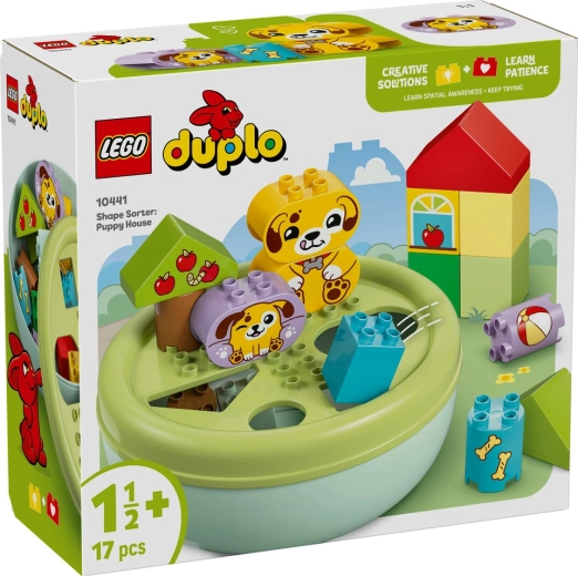 Lego Duplo Formen-Sortierer: Häuschen der Welpen