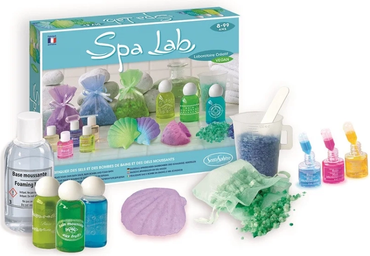SentoSphere – Erstelle dein eigenes Spa – Kreativset für Badesalze und Duschgele