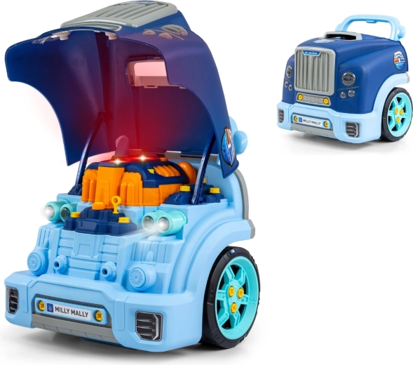 Milly Mally zerlegbarer Motor N-GINE blau
