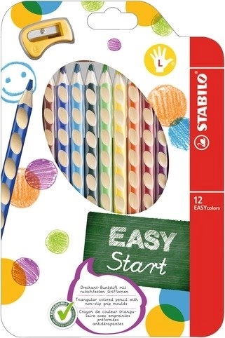 STABILO EASYstart Set Buntstifte für Linkshänder