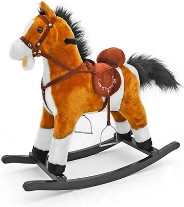 Milly Mally Schaukelpferd Mustang hellbraun