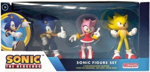 Comansi Geschenkset mit Sonic-Figuren (3 Stk.)