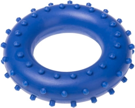 Rehabilitations-Massagering mit Noppen 7,2 cm blau