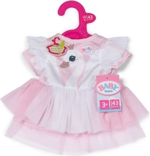 BABY born Kleidchen mit Schwan für Puppe 43 cm