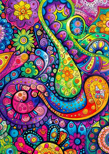 Enjoy Puzzle Freudige Wirbel 1000 Teile