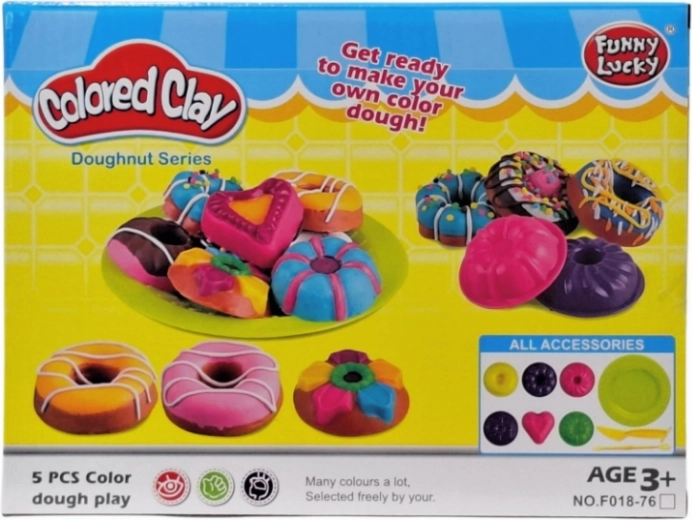 Knetmasse – Set zum Herstellen von Donuts
