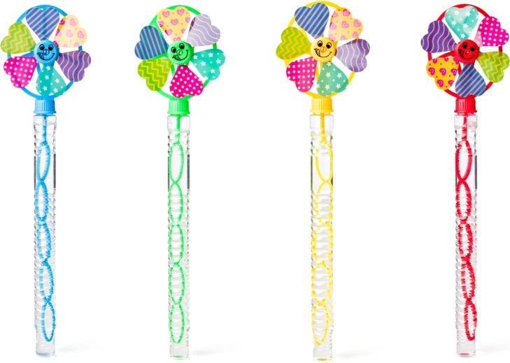 Seifenblasenstab mit Windrad WOOBLY BOOBLY