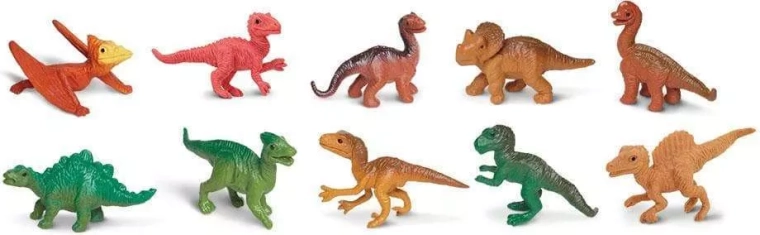 Safari Ltd. Dino-Babys – Set mit 48 Figuren