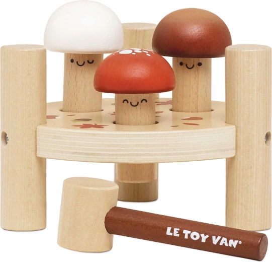 Le Toy Van Holz-Hammer-Spiel mit Nägeln